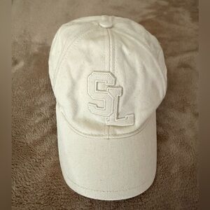Saint Laurent Cream Cap
